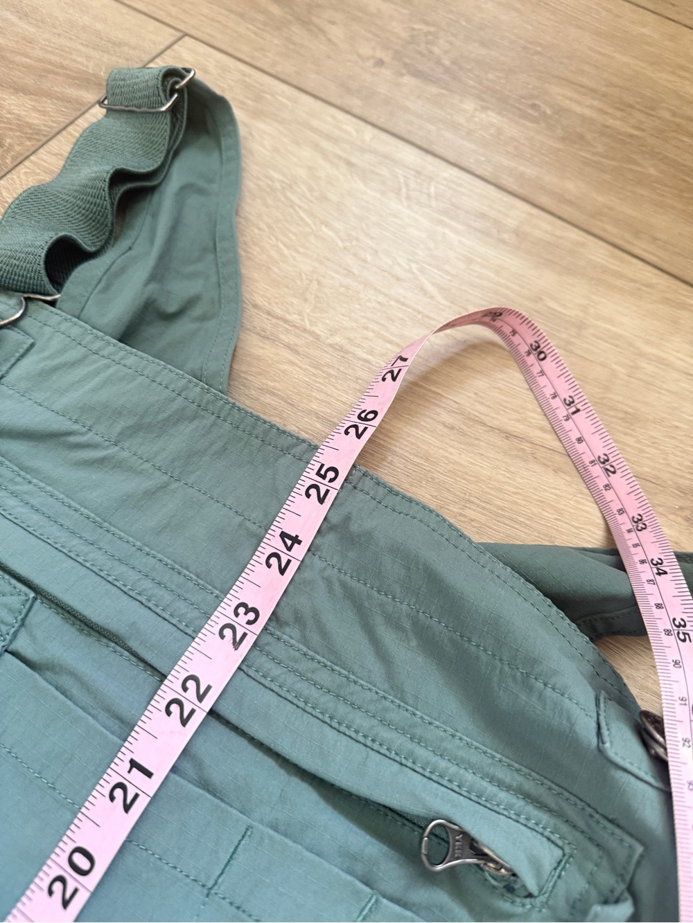 Duluth Trading Heirloom Gardening Bib Overalls Green Utility Workwear XLX31 - Picture 9 of 12